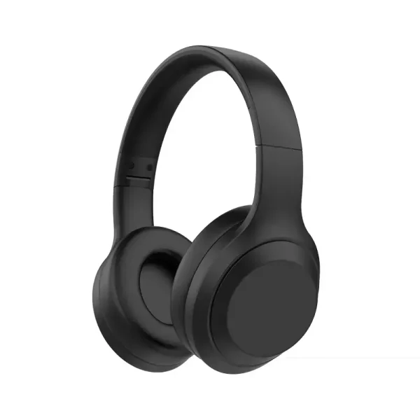 black bluetooth headphones