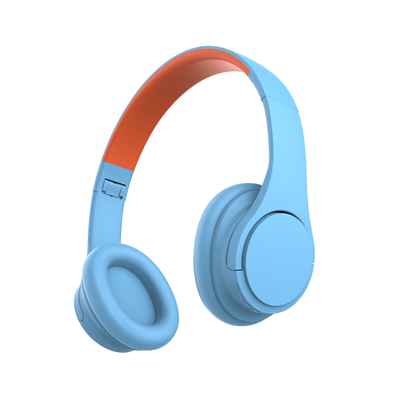 Colorful On-ear Design Ultra-long Standby Children Headphone Bluetooth (