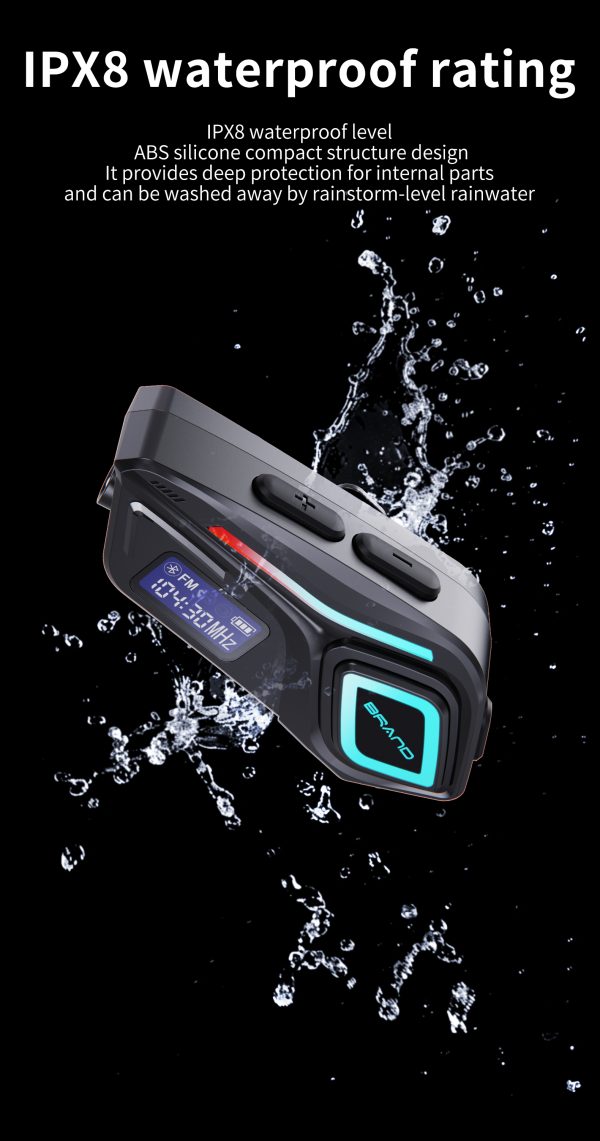 FM Radio Helmet Bluetooth Headset