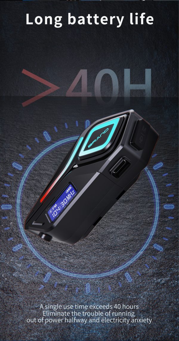 FM Radio Helmet Bluetooth Headset