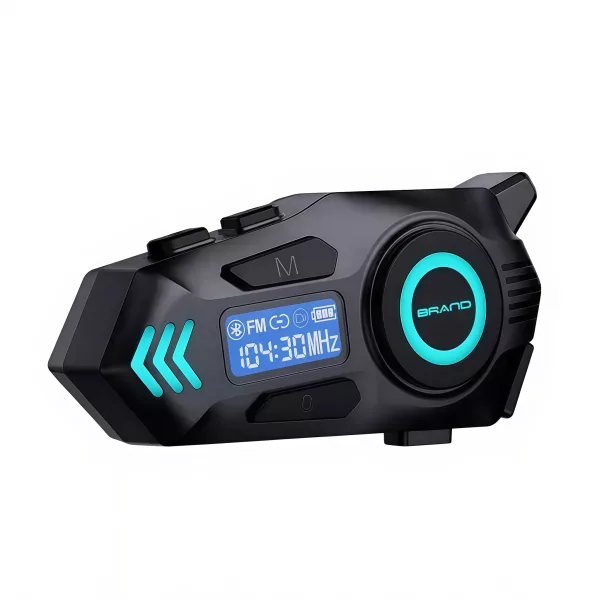 Helmet Bluetooth Headset with FM and Turn Signals