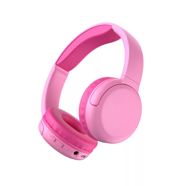 Kids Bluetooth headphones with mic offer safe volume and 60-hour playtime