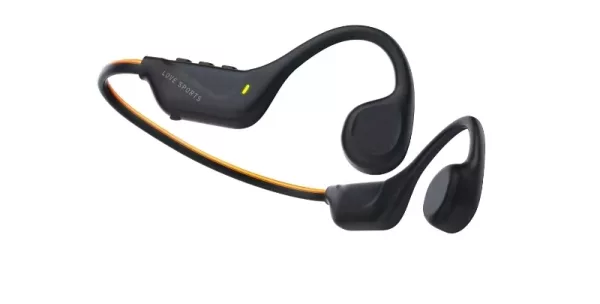 Bluetooth 5.4 Bone Conduction Headphones with 6-Hour Battery Life for Clear Communication