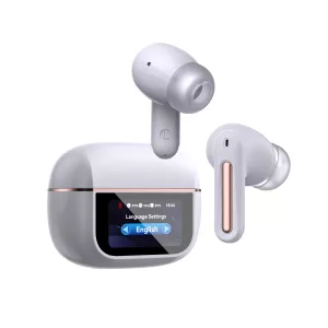 Touch screen noise-canceling bluetooth headphone