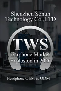 TWS Earbuds Market Surges in 2026: Why Global Brands Choose Sonun for OEM Partnership