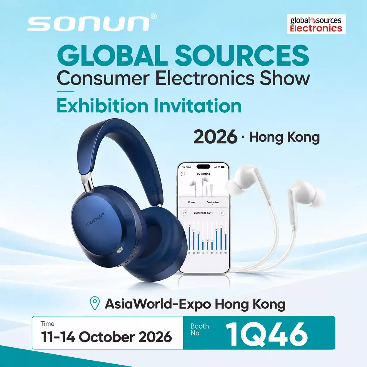 Meet Sonun at Global Sources Consumer Electronics 2026